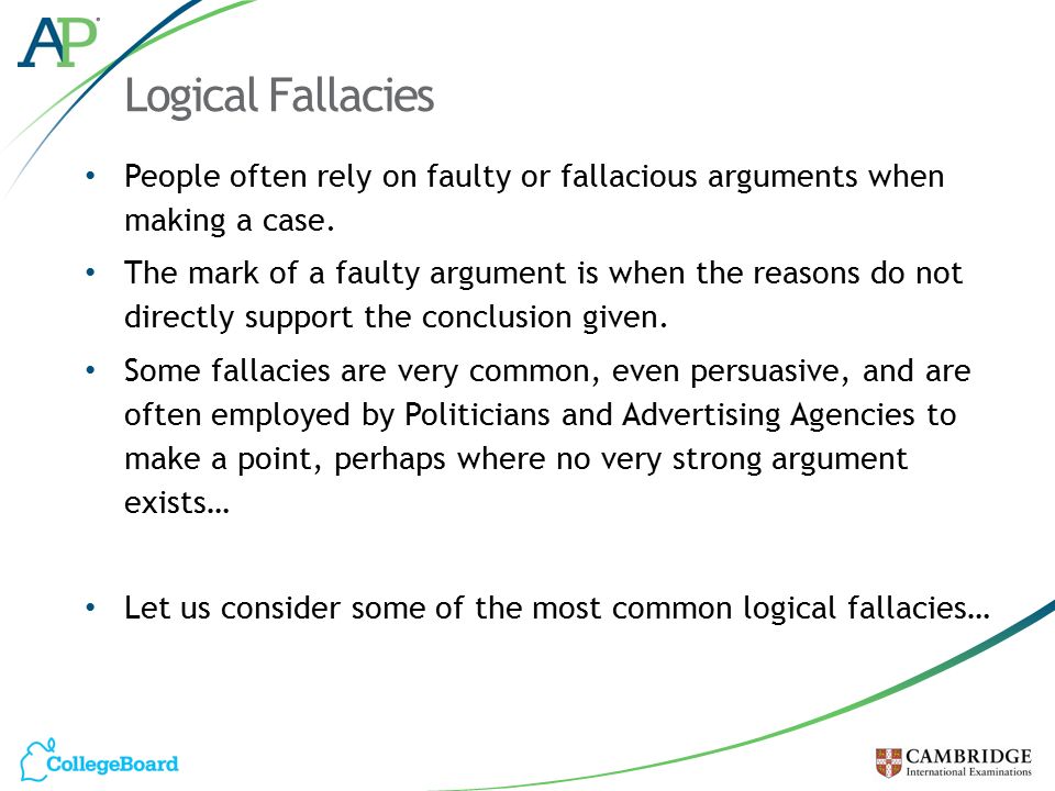 Argument : critical thinking, logic and the fallacies